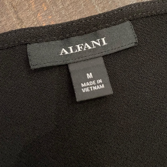 ALFANI * Bejewelled Poet Sleeve Top BNWT - Picture 12 of 16